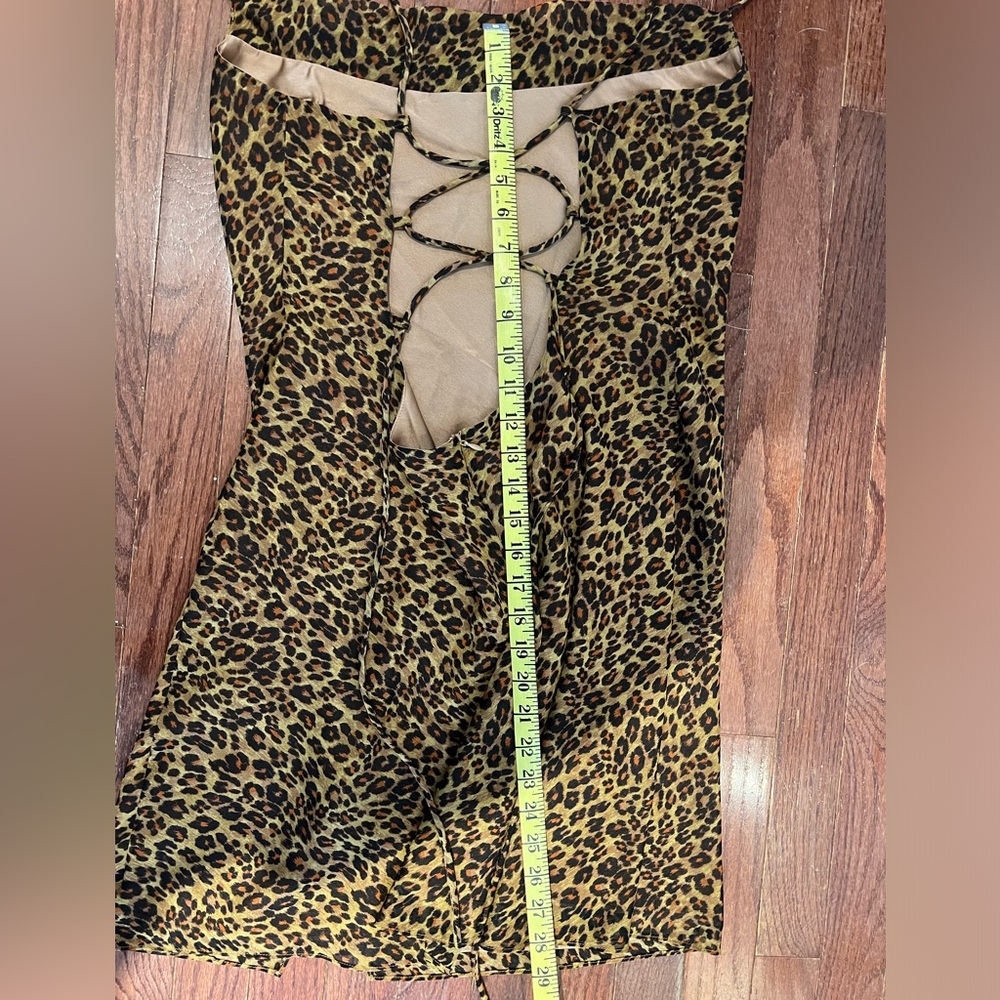 STAUD Leopard Print Dress - Picture 3 of 6